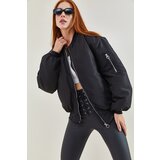 Bianco Lucci Winter Jacket - Schwarz - Bomber jackets Cijene