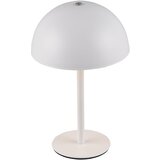  Mat bela LED namizna svetilka s kovinskim senčilom (višina 21 cm) Munoz – | Shoptok.si