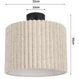Brilagi plafonska lampa nordic wave 1xE27/15W/230V ø 32 cm lan/crna | Eponuda.com
