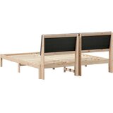  Okvir kreveta Smeđa i taupe 180 x 200 cm Masivna borovina | shoptok.hr