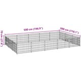  Kavez za pse crni 15 m² čelični | shoptok.hr