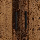  Postelja s shranjevanjem Stari les 90x200 cm, (22083530) | Shoptok.si