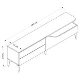 Futrix Tv komoda Anya bela ( 23716 ) | Eponuda.com