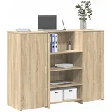 Recepcijski stol 135x50x103,5 cm od konstruiranog drva