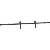  Klizna vrata NARVIK Prirodna i crna 80 x 210 cm (213,5 cm) | shoptok.hr