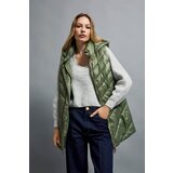 Moodo Quilted vest with hood Cene