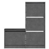 Hanah home Stalak za cipele 105x118,5x26cm Siva | Eponuda.ba