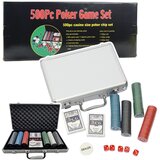  Set za igru Poker u aluminijskoj kutiji - 500 elemenata Cijene