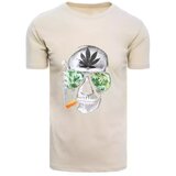 DStreet T-shirt męski beżowy | Shoptok.si