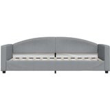 Dnevni krevet na razvlačenje svjetlosivi 80 x 200 cm od tkanine | shoptok.hr