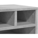  Stalak za pisač siva boja betona 40x32x22,5cm konstruirano drvo | shoptok.hr