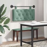  Držeće uzglavlje Zidne Morska zelena 90 x 55 x 7 cm Baršun - zelena boja mora 80 cm bez LED | shoptok.hr