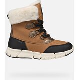 Geox Light Brown Girls' Ankle Boots Flexyper AB - Girls | shoptok.hr