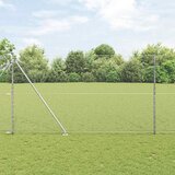  Heksagonalna ograda s stubom 25 x 1,6 m Pocinčani čelik Srebrna | shoptok.hr