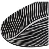 Ixia Ukrasni pladanj od polyresina 16x37 cm B&W – | shoptok.hr