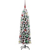 vidaXL Umestno božično drevo Zelena 150 cm PVC in Jeklo in Plastika | Shoptok.si