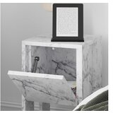 Hanah home noćni stočić ema carrara marble