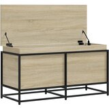  Kutija za pohranu s poklopcem 100x40x51,5 cm konstruirano drvo | shoptok.hr