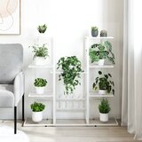  Stalak za cvijeće 94,5 x 25 x 89 cm bijeli željezni | Eponuda.com
