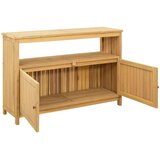  Vrtna konzola s pohranom Svijetla akacija 110 x 35 x 75 cm - 110 x 35 x 75 cm Svijetli bagrem | shoptok.hr