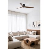 Faro 33839WT - Stropni ventilator HEYWOOD TUB L, borovina/crna, prečnik 132 cm, WT + daljinski upravljač | Eponuda.com
