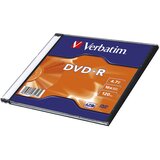  DVD-R 4,7/120 16X SLIM MAT SILVER VERBATIM 43547 Cijene