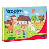 Woodyland Magnetna sestavljanka v škatli - Kmetija - Cene