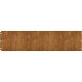  Rubovi travnjaka 20 kom 25x103 cm Fleksibilni vremenski čelik | shoptok.hr