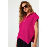 Trendyol Sweater Vest - Pink - Regular fit Cene