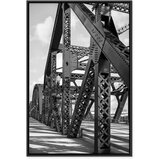  Slika - Bridge at Morning (1 Part) Vertical 60x90 U crnom drvenom okviru | shoptok.hr