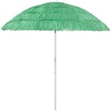  Suncobran za plažu Hawaii zeleni 240 cm | shoptok.hr