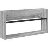  Polica za časopise s policom Zidne Siva Sonoma 60 x 12 x 30 cm | shoptok.hr