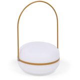 Kave Home vanjska svjetiljka sa žutom ručkom Tea | shoptok.hr