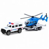  Policijska vozila Die-Cast 2/1 s prikolicom – 4 modeli Model 01 Cene