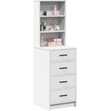  Highboard s ladicama Bijelo 40 x 41 x 135 cm Konstruirano drvo | shoptok.hr