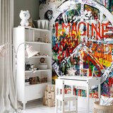  Foto tapeta - Hippie Graffiti 350x256 Standard | shoptok.hr