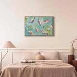  Slika - Pond in Japan 120x80 U prirodnom drvenom okviru | shoptok.hr