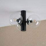  plafonsko svetlo sferio 3xE14/5W/230V crna/prozirna | Eponuda.com