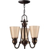 Elstead Lighting Elstead Mayflower Večkraki lestenec, 3 luči, starinsko bronasta površina, E27, (22099735) | Shoptok.si