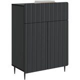  Kreveta s ladicama Crna 66 x 34,5 x 92 cm Konstruirano drvo | shoptok.hr