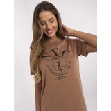 Sublevel Blouse-D12063M02382C-light brown Cene