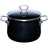 RIESS Lonec s pokrovom Black Magic 20cm / 4l / dva ročaja / emajl, (5000198636) Cene