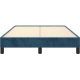  Okvir kreveta bez madraca tamnoplavi 120x190 cm baršunasti | shoptok.hr