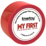 Mz First crvena bondage traka LVTOY00221