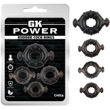 set od 4 prstena Rudder Cock Rings