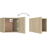  3-dijelni set TV ormarića boja hrasta sonome od iverice | shoptok.hr
