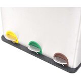  Koš za ločevanje odpadkov nerjaveče jeklo 54 L | Shoptok.si