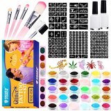 Dexxer ustvarjalni set glitter tattoo za izdelavo bleščečih tatujev, WSZ-036-30 | Shoptok.si