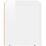 TV ormar Visoki sjaj bijela 60 x 35 x 40 cm Konstruirano drvo | shoptok.hr