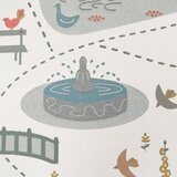 Nattiot Kremno bela otroška igralna preproga 123x180 cm Bird Paradise – | Shoptok.si